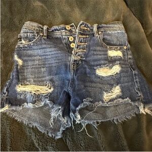 Maurices Distressed Denim shorts